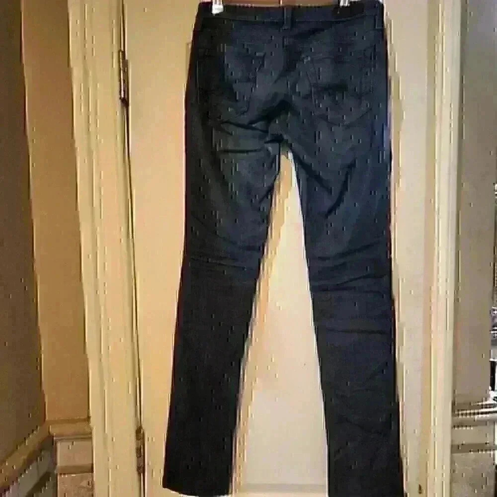 35. Slim straight the Stevie dark denim wash size 26r  by ag Adriano goldschmied - Picture 5 of 7
